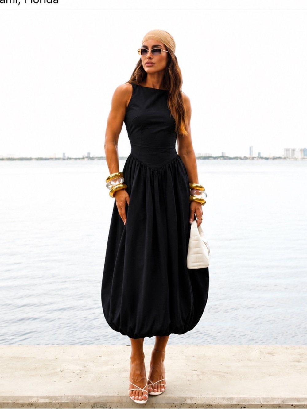 NEW CAMILA COELHO BUBBLE OPEN BACK 
HEM DRESS S
🚨 FINAL PRICE NO DISCOUNT|